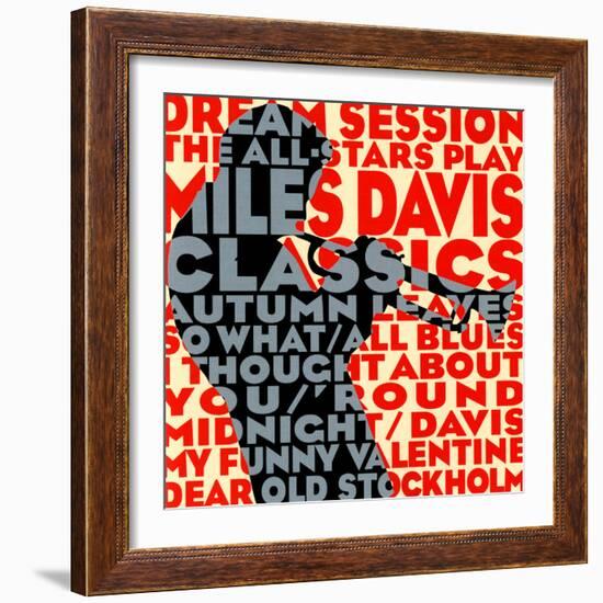 Dream Session : The All-Stars Play Miles Davis Classics-null-Framed Art Print