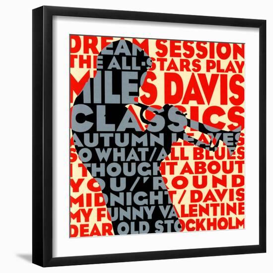 Dream Session : The All-Stars Play Miles Davis Classics-null-Framed Art Print