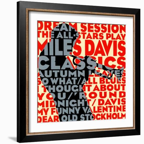 Dream Session : The All-Stars Play Miles Davis Classics--Framed Art Print