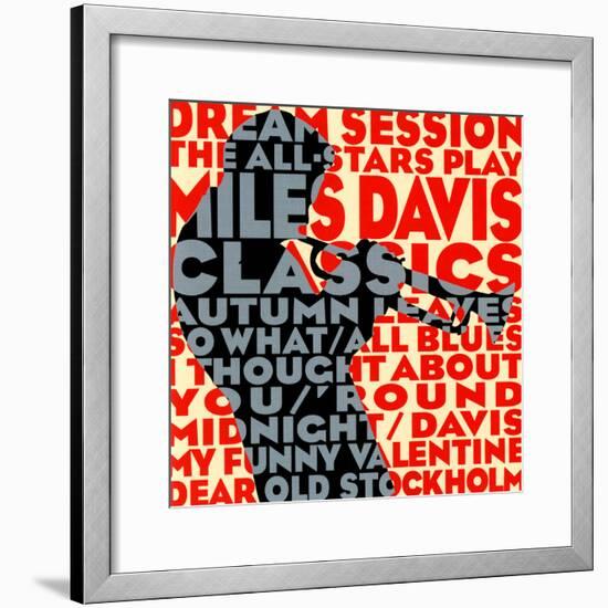 Dream Session : The All-Stars Play Miles Davis Classics-null-Framed Art Print