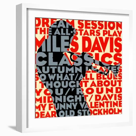 Dream Session : The All-Stars Play Miles Davis Classics--Framed Art Print