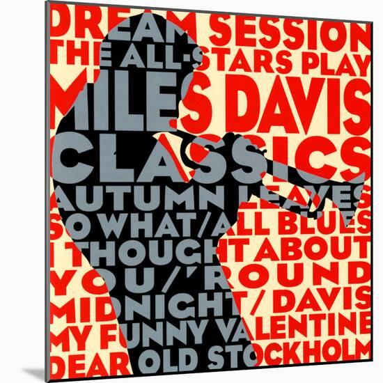 Dream Session : The All-Stars Play Miles Davis Classics-null-Mounted Art Print