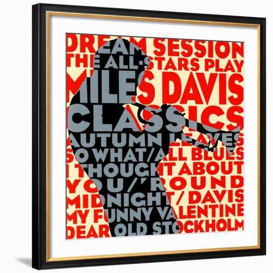 Dream Session : The All-Stars Play Miles Davis Classics-null-Framed Giclee Print