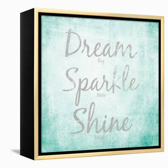 Dream, Sparkle, Shine-SD Graphics Studio-Framed Stretched Canvas