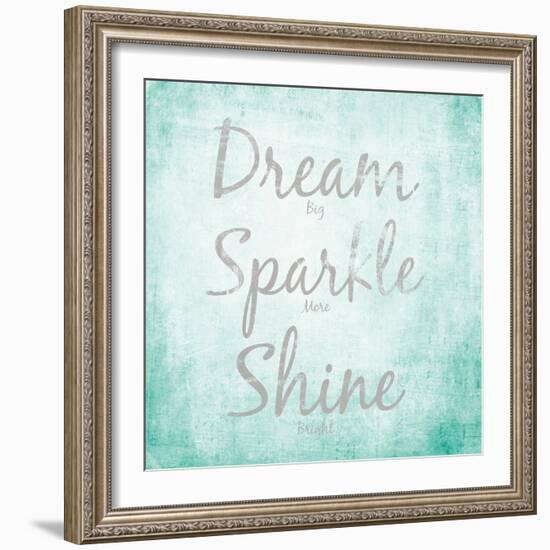 Dream, Sparkle, Shine-SD Graphics Studio-Framed Premium Giclee Print