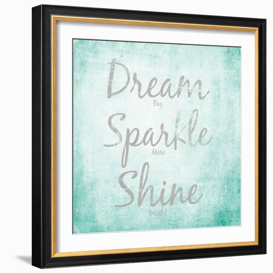 Dream, Sparkle, Shine-SD Graphics Studio-Framed Premium Giclee Print