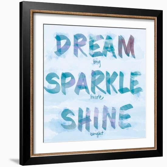 Dream, Sparkle, Shine-SD Graphics Studio-Framed Premium Giclee Print