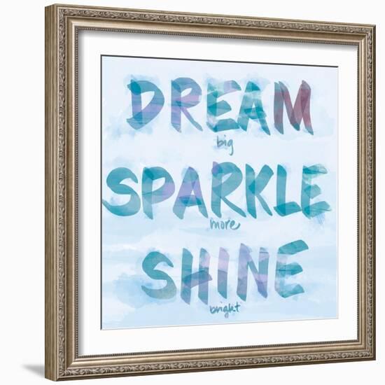 Dream, Sparkle, Shine-SD Graphics Studio-Framed Art Print