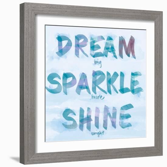 Dream, Sparkle, Shine-SD Graphics Studio-Framed Art Print