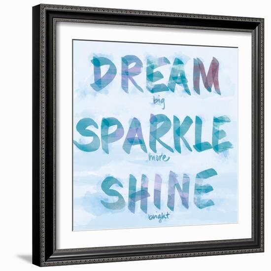 Dream, Sparkle, Shine-SD Graphics Studio-Framed Art Print