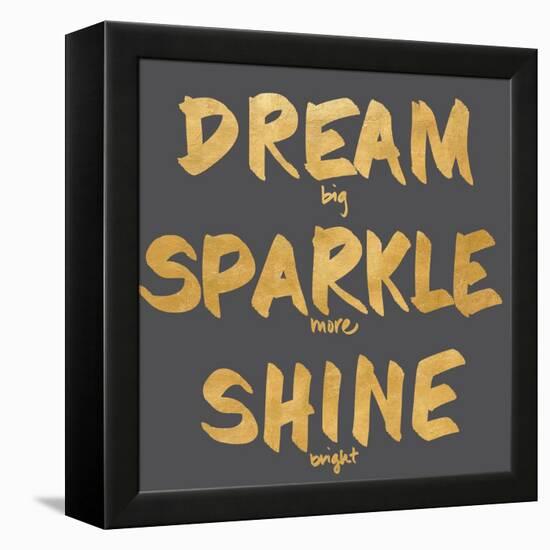 Dream, Sparkle, Shine-SD Graphics Studio-Framed Stretched Canvas