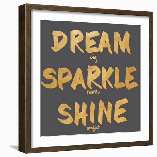 Dream, Sparkle, Shine-SD Graphics Studio-Framed Art Print