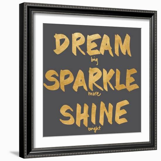 Dream, Sparkle, Shine-SD Graphics Studio-Framed Art Print