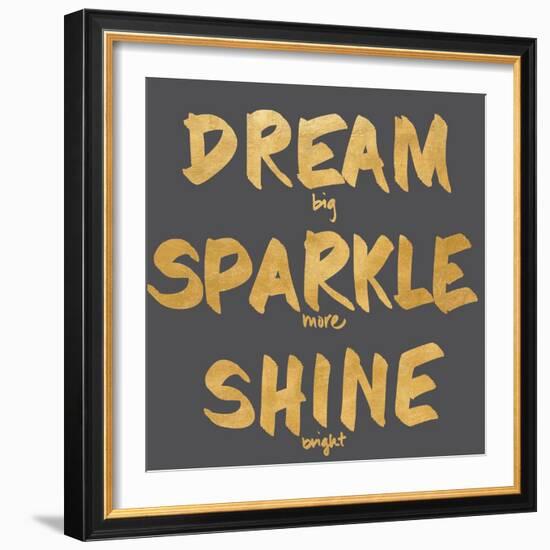 Dream, Sparkle, Shine-SD Graphics Studio-Framed Art Print