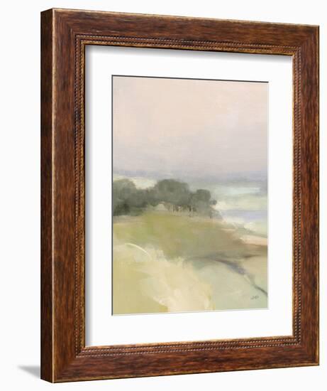 Dream Valley I Neutral Crop I-Julia Purinton-Framed Art Print