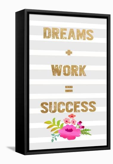 Dream + Work-Bella Dos Santos-Framed Stretched Canvas