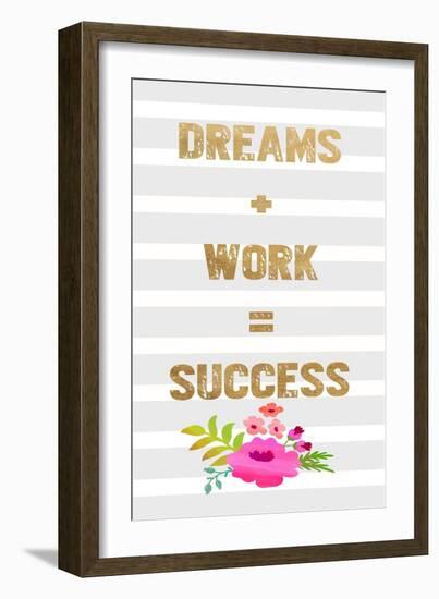 Dream + Work-Bella Dos Santos-Framed Art Print