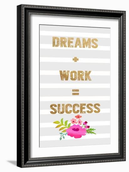 Dream + Work-Bella Dos Santos-Framed Art Print