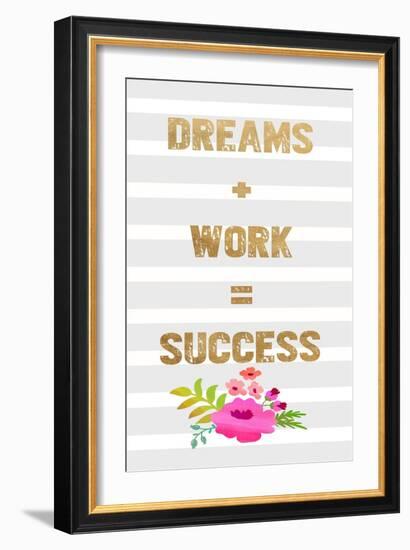 Dream + Work-Bella Dos Santos-Framed Art Print