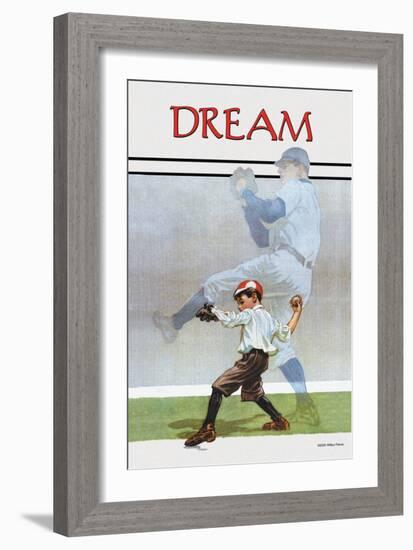 Dream-null-Framed Art Print