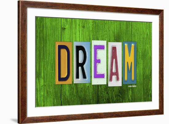 Dream-Design Turnpike-Framed Giclee Print