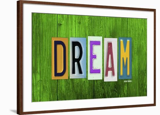 Dream-Design Turnpike-Framed Giclee Print