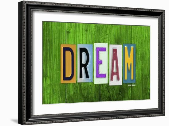 Dream-Design Turnpike-Framed Giclee Print