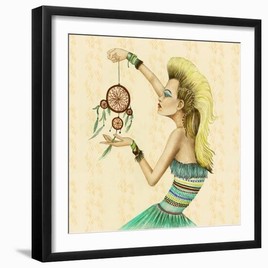 Dreamer-Jami Goddess-Framed Art Print