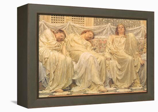 Dreamers, 1882-Albert Joseph Moore-Framed Premier Image Canvas