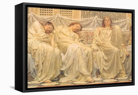 Dreamers, 1882-Albert Joseph Moore-Framed Premier Image Canvas