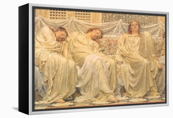 Dreamers, 1882-Albert Joseph Moore-Framed Premier Image Canvas