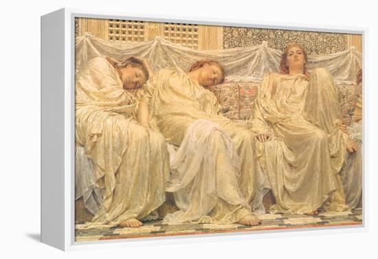 Dreamers, 1882-Albert Joseph Moore-Framed Premier Image Canvas