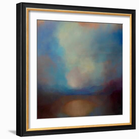 Dreaming Blue  2020  (oil on canvas)-Lee Campbell-Framed Giclee Print