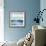 Dreaming Blue II-Wani Pasion-Framed Art Print displayed on a wall