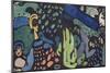 Dreaming Children-Wassily Kandinsky-Mounted Giclee Print