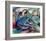 Dreaming horse-Franz Marc-Framed Giclee Print