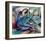 Dreaming horse-Franz Marc-Framed Giclee Print