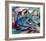 Dreaming horse-Franz Marc-Framed Giclee Print