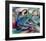 Dreaming horse-Franz Marc-Framed Giclee Print