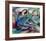 Dreaming horse-Franz Marc-Framed Giclee Print