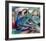 Dreaming horse-Franz Marc-Framed Giclee Print