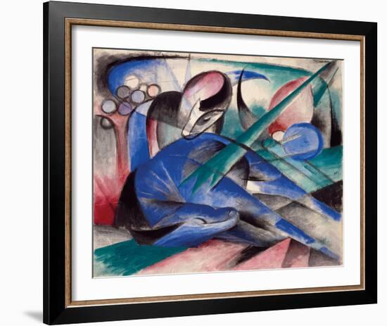 Dreaming Horse-Franz Marc-Framed Giclee Print