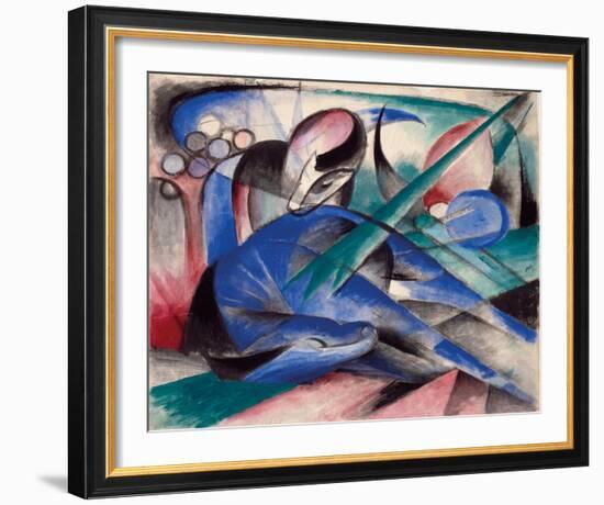 Dreaming Horse-Franz Marc-Framed Giclee Print