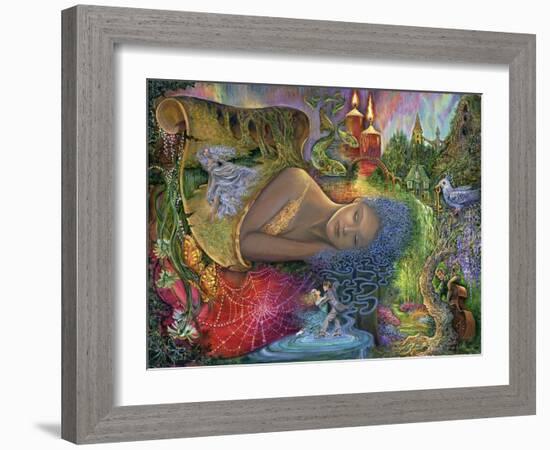 Dreaming In Color-Josephine Wall-Framed Giclee Print