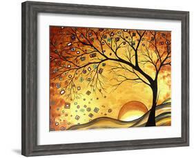 Dreaming in Gold-Megan Aroon Duncanson-Framed Art Print
