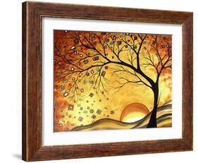 Dreaming in Gold-Megan Aroon Duncanson-Framed Art Print
