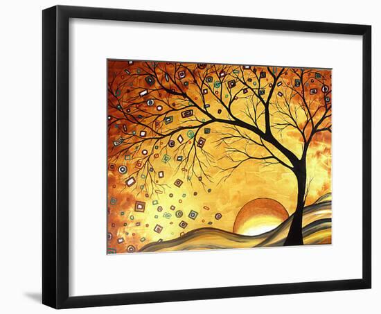 Dreaming in Gold-Megan Aroon Duncanson-Framed Art Print