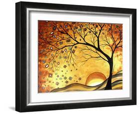 Dreaming in Gold-Megan Aroon Duncanson-Framed Art Print