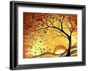 Dreaming in Gold-Megan Aroon Duncanson-Framed Art Print