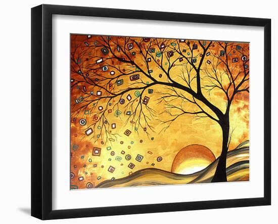 Dreaming in Gold-Megan Aroon Duncanson-Framed Premium Giclee Print